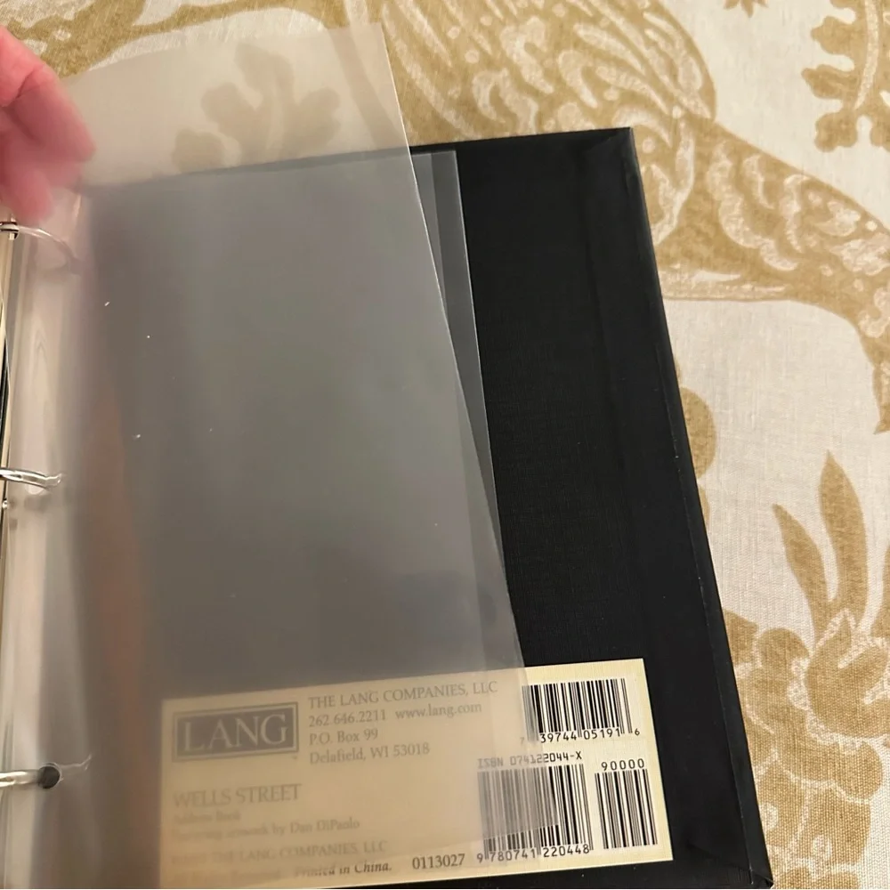 NWOT Lang Address Book
